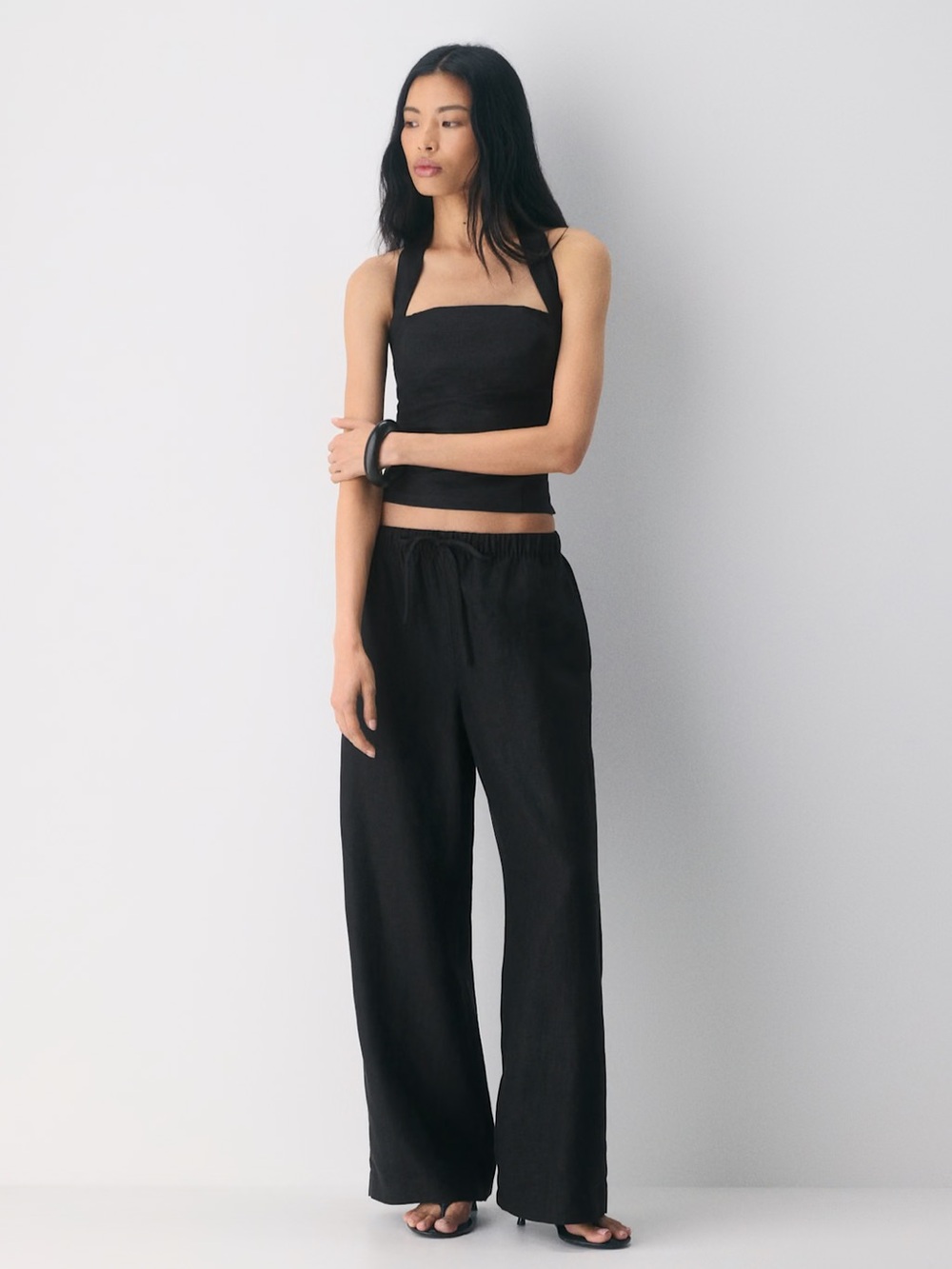 Wilfred Cruise linen lodge pant S
